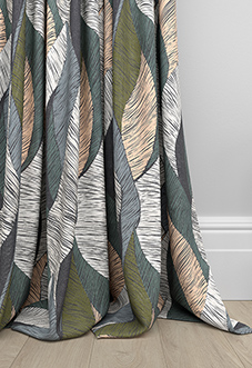 Anthurium, Camomile - Made to Measure Curtains